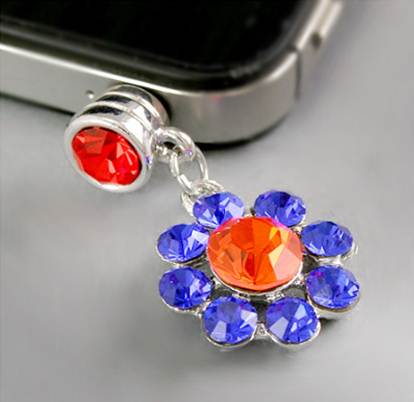 315 Collection Crystal Cell Phone Charm